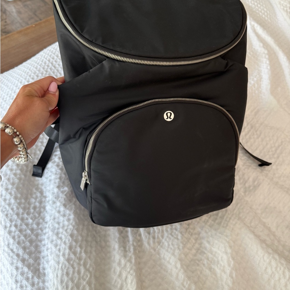 Lululemon diaper bag Backpack with cross body bag